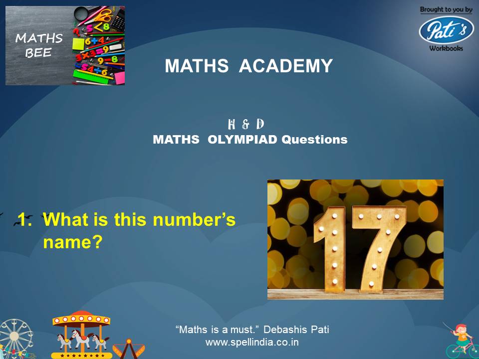 Maths Olympiad exams ... Practice Sample Questions